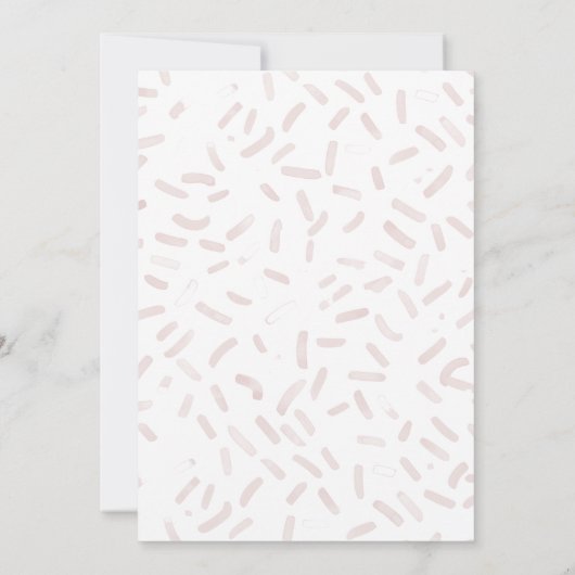 Ze heeft aardbeien Vrijgezellenfeest opgeruimd Kaart (Achterkant)