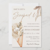 Ze heeft Boho Ice Cream Vrijgezellenfeest opgezoch Kaart (Voorkant)