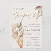 Ze heeft Boho Ice Cream Vrijgezellenfeest opgezoch Kaart (Voorkant / Achterkant)