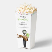 Ze heeft chocolade ijs op bruids bedankdoosjes (Popped)