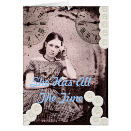 Ze heeft de hele tijd