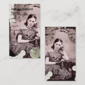 Ze heeft de hele tijd visitekaartje (Voorkant / Achterkant)