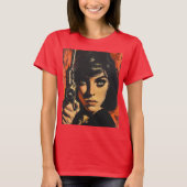Ze heeft de ogen van een revolver T-shirt (Voorkant)