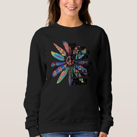 Ze heeft de ziel van een zigeuner het hart van een trui (Voorkant)