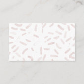 Ze heeft een aardbeiendouche opgepakt informatiekaartje (Achterkant)