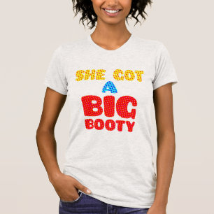 Ze heeft een grote boekje, dus noem ik haar grote t-shirt