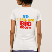 Ze heeft een grote boekje, dus noem ik haar grote t-shirt (Achterkant)