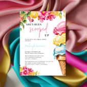 Ze heeft een ijsje Vrijgezellenfeest opgehaald Kaart