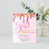 Ze heeft een ijsje Vrijgezellenfeest opgezocht (Staand voorkant)