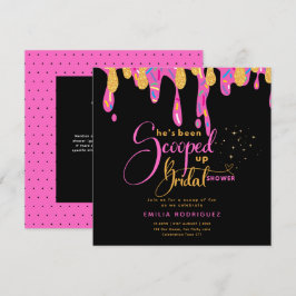 Ze heeft een ijsje Vrijgezellenfeest opgezocht Kaart