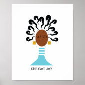 Ze heeft een Joy Print (Voorkant)