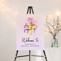 Ze heeft een roze ijsje Vrijgezellenfeest