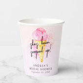 Ze heeft een roze ijsje Vrijgezellenfeest Papieren Bekers (Voorkant)
