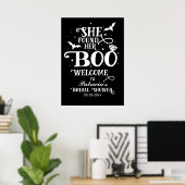 Ze Heeft Haar Boo Bruiloftfeest Welkom Bord Poster (Thuiskantoor)