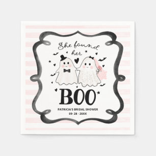 Ze Heeft Haar Boo Halloween Bruiloft Feest Servet