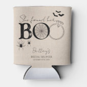 Ze Heeft Haar Boo Rustic Halloween Bruidsfeest Blikjeskoeler (Voorkant)