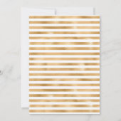 Ze heeft haar gouden strepen vrijgezellenfeest gev kaart (Achterkant)