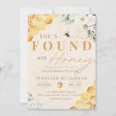 Ze heeft haar Honey Bee Vrijgezellenfeest gevonden Kaart (Voorkant)