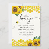 Ze heeft haar honingbijen Vrijgezellenfeest gevond Kaart (Voorkant)