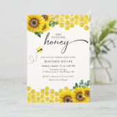 Ze heeft haar honingbijen Vrijgezellenfeest gevond Kaart (Staand voorkant)