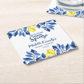 Ze Heeft Haar Hoofdpersoon Bruidsmeisje Shower  Kartonnen Onderzetters (Schuin)