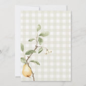 Ze heeft haar perfecte botanische Vrijgezellenfees Kaart (Achterkant)