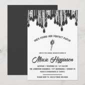 Ze heeft haar perfecte match Vrijgezellenfeest gev Kaart (Voorkant / Achterkant)