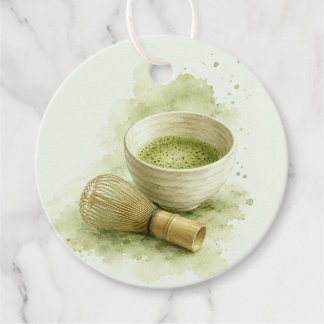 Ze Heeft Haar Perfecte Matcha Bruiloftsfeest Favor Bedankjes Labels