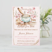 ze heeft haar recept gevonden, uitnodiging voor ee (Staand voorkant)