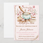 ze heeft haar recept gevonden, uitnodiging voor ee (Voorkant / Achterkant)