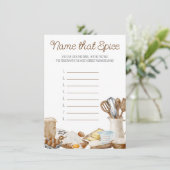 Ze heeft haar recept voor de liefde gevonden, raad kaart (Staand voorkant)