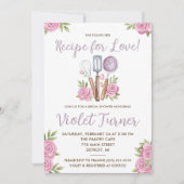Ze heeft haar Recept voor Liefde Gevonden! Bruids  Kaart (Voorkant)