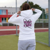 Ze heeft Heart & Soul Schattigee Graffiti Hoodie