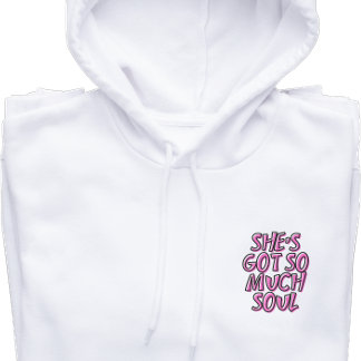 Ze heeft Heart & Soul Schattigee Graffiti Hoodie