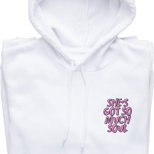 Ze heeft Heart & Soul Schattigee Graffiti Hoodie