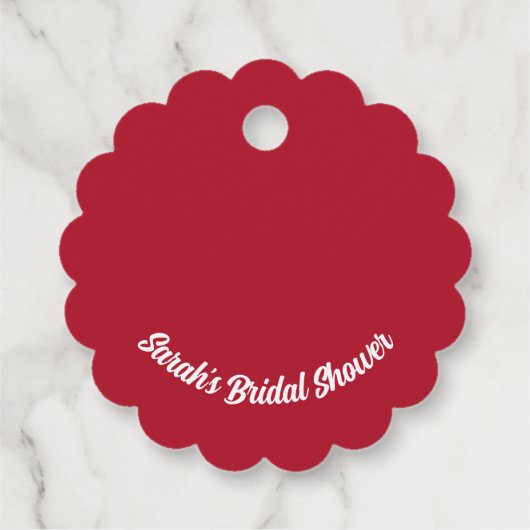 Ze heeft hem slagroomkersen Vrijgezellenfeest Bedankjes Labels (Achterkant)