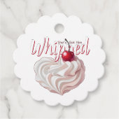 Ze heeft hem slagroomkersen Vrijgezellenfeest Bedankjes Labels (Voorkant)