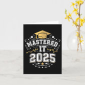 Ze heeft het 2025 Masters Degree Afstuderen GIF on Kaart (Gele Bloem)
