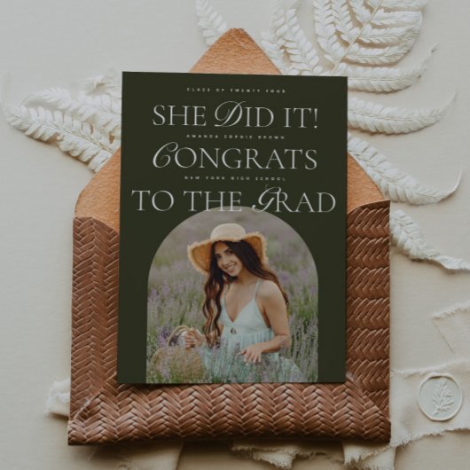 Ze heeft het gedaan | Arch Hybrid Font Modern Afst Kaart