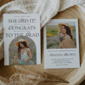 Ze heeft het gedaan | Arch Hybrid Font Modern Afst Kaart