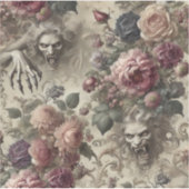 Ze heeft klauwen - gotische bloem sticker (Voorkant)