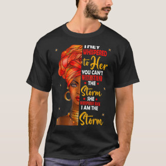 Ze heeft me teruggefloten... ik ben de Storm Black T-shirt