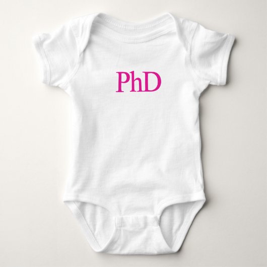 Ze heeft nu PhD T-shirt (Voorkant)
