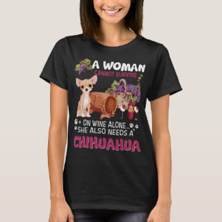 Ze heeft ook een chihuahua nodig t-shirt