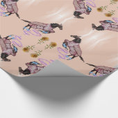 Ze heeft te veel lol! cadeaupapier (Hoek)