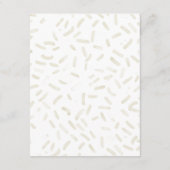 Ze heeft Vanilla Bridal Advice Kaart opgezocht (Achterkant)