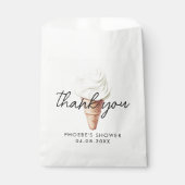 Ze heeft vanille-Vrijgezellenfeest opgeraapt Bedankzakje (Voorkant)