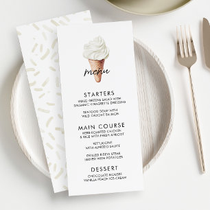 Ze heeft vanille-Vrijgezellenfeest opgeraapt Menu