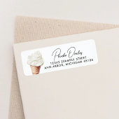 Ze heeft vanille Vrijgezellenfeest terug opgezocht Etiket