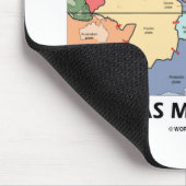 Ze heeft veel gebreken (Bord tektonica) Muismat (Hoek)